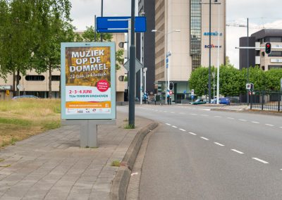 Poster (Europanel) along the road, Music on the Dommel 2017