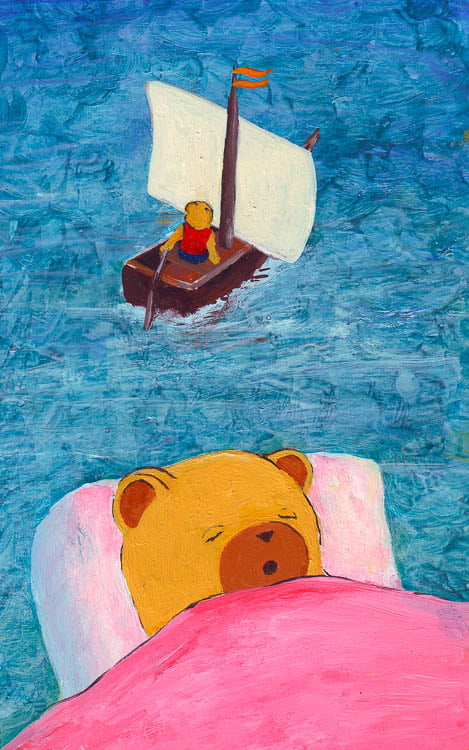 Bear Bob dreams