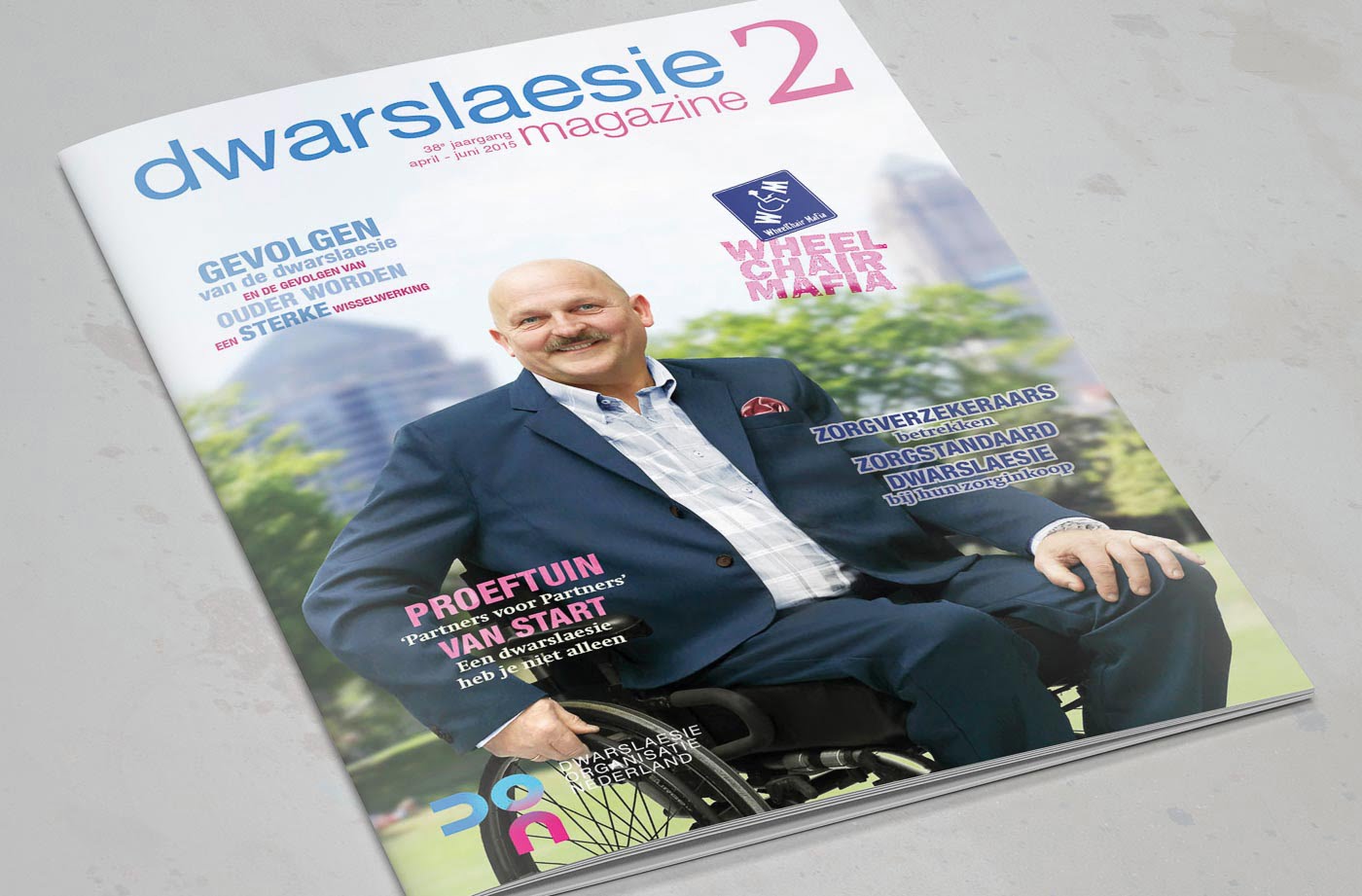 Dwarslaesie magazine